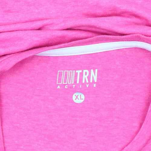 TRN Active Womens Pink XL Sleeveless Tank Top Ready To Run