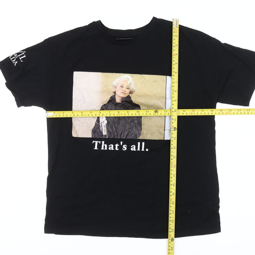 The Devil Wears Prada Women Black Size 8 Graphic T-Shirt
