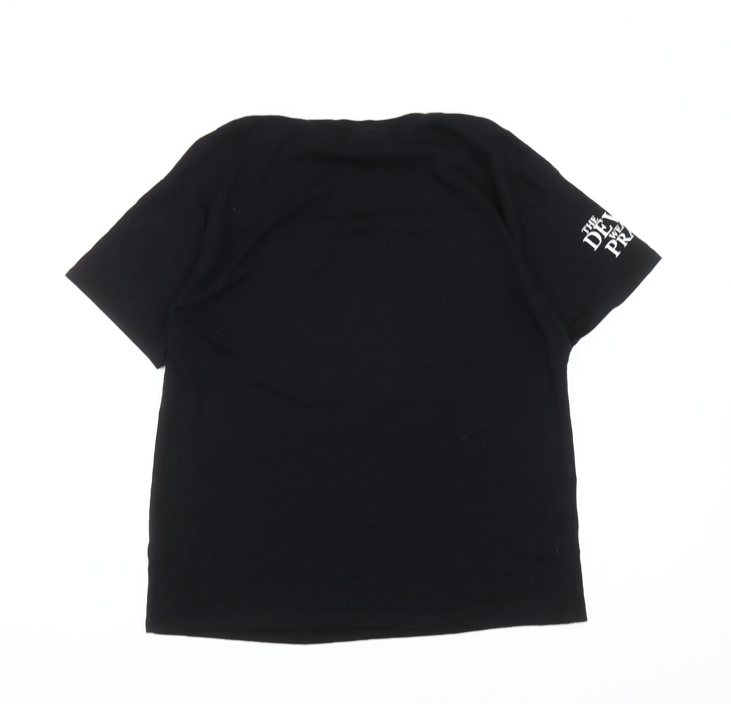 The Devil Wears Prada Women Black Size 8 Graphic T-Shirt