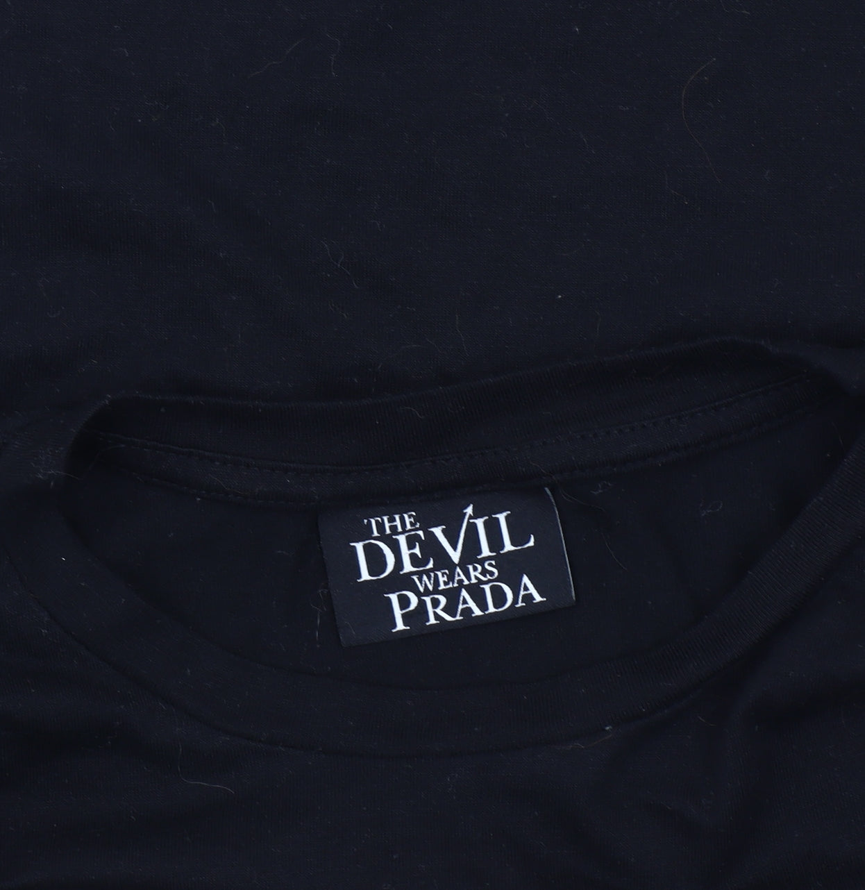 The Devil Wears Prada Women Black Size 8 Graphic T-Shirt