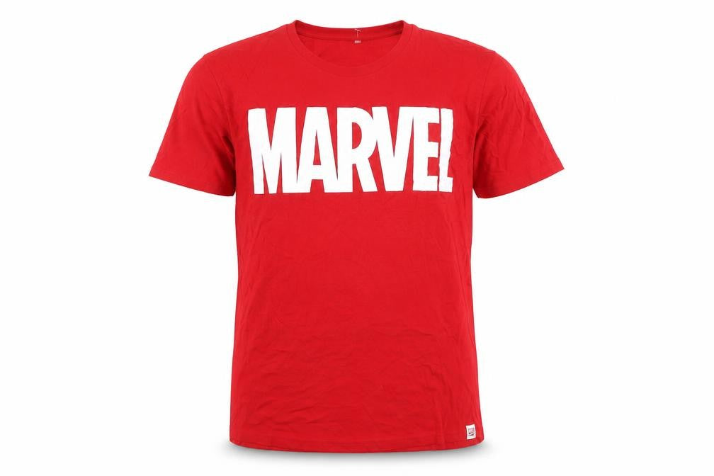 Marvel Men’s Red XL Graphic Print Crew Neck Short Sleeve T-Shirt