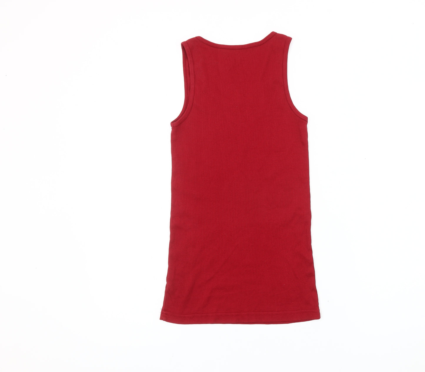 Harry Potter Gryffindor Women Red Tank Top L Cotton Scoop Neck