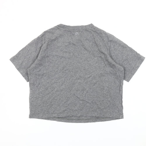 Calvin Klein Women’s Grey Short Sleeve Crew Neck T-Shirt Size S