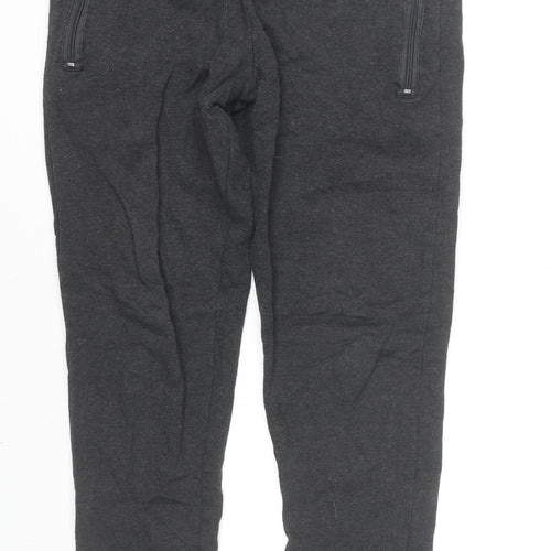 London A Womens Black Jogger Sweatpants Small Elastic Waist Casual