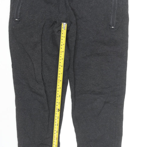 London A Womens Black Jogger Sweatpants Small Elastic Waist Casual