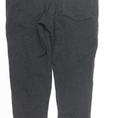 London A Womens Black Jogger Sweatpants Small Elastic Waist Casual