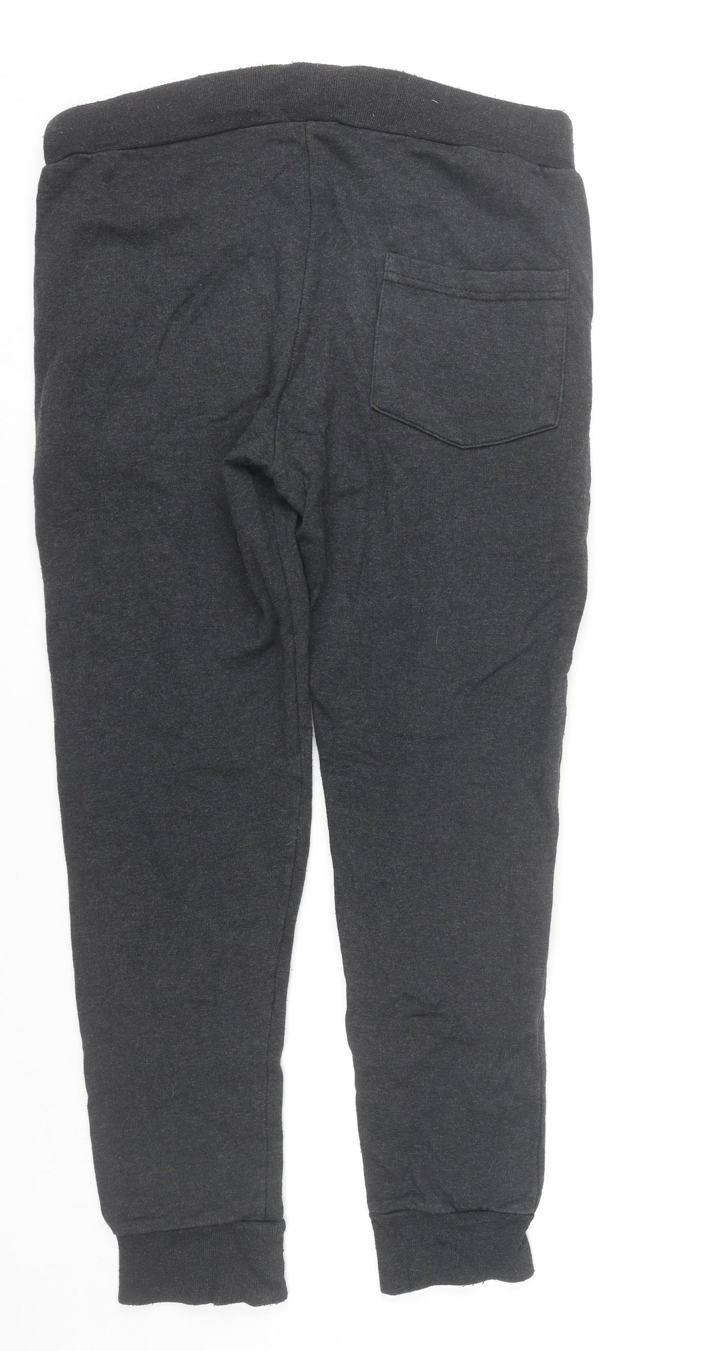 London A Womens Black Jogger Sweatpants Small Elastic Waist Casual
