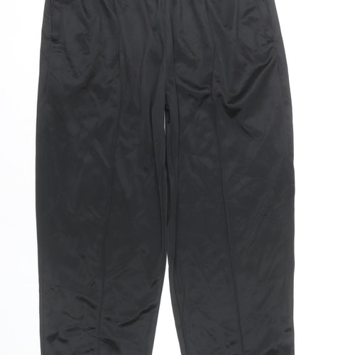 Striderr Womens Black XL Elastic Waist Sweatpants Casual Trousers