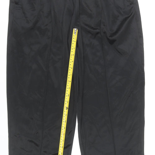 Striderr Womens Black XL Elastic Waist Sweatpants Casual Trousers
