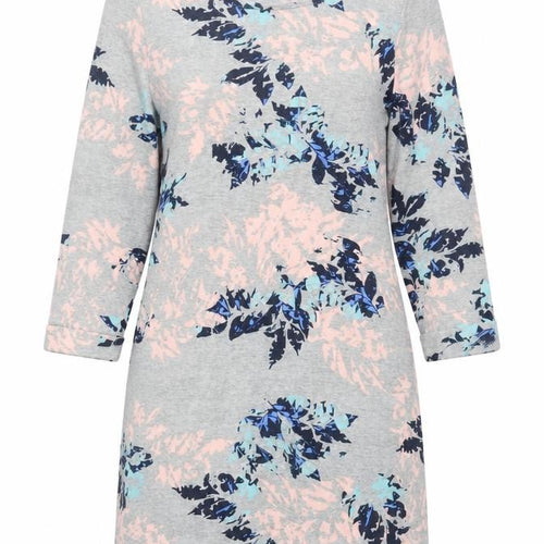Marks and Spencer Women’s Grey Floral Shift Dress Size 12