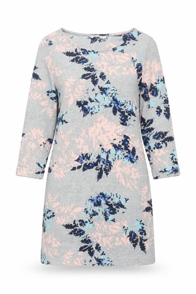 Marks and Spencer Women’s Grey Floral Shift Dress Size 12
