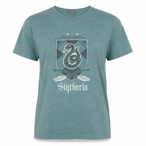 Harry Potter Women’s Green Slytherin T-Shirt Size L 14/16 Casual