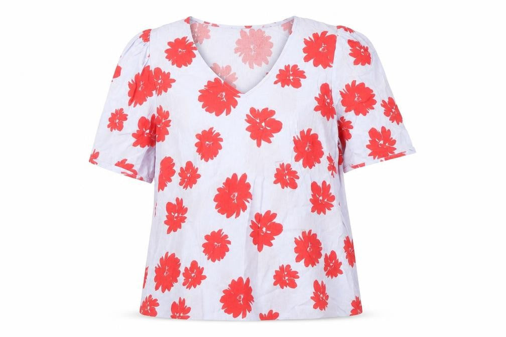 Marks and Spencer Women’s Multicoloured Floral Viscose Blouse Size 12