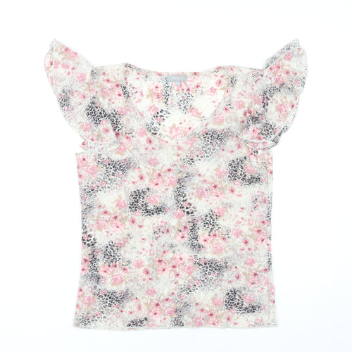 Marks and Spencer Women’s Multicoloured Floral Lace Blouse Size 14