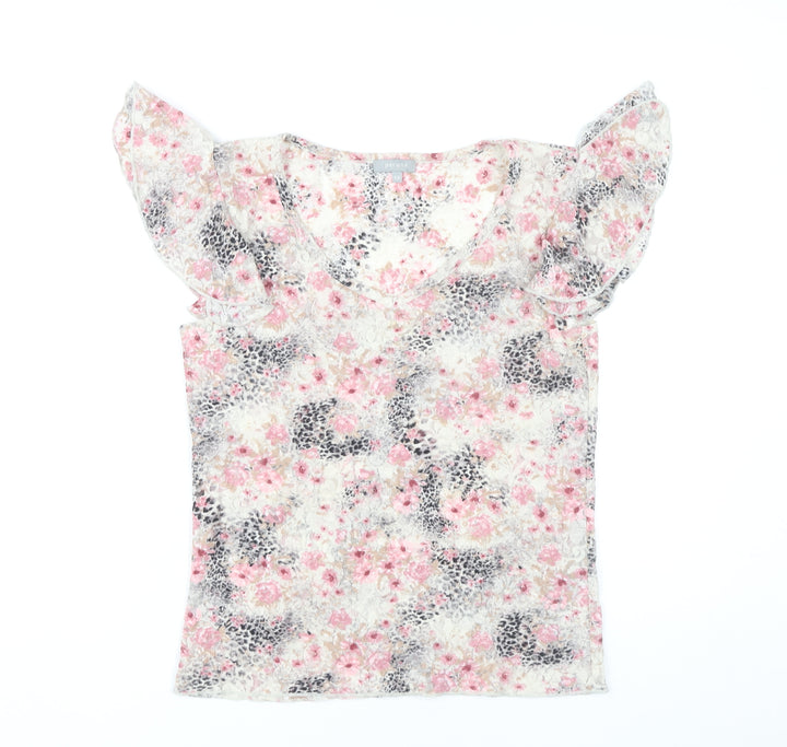 Marks and Spencer Women’s Multicoloured Floral Lace Blouse Size 14