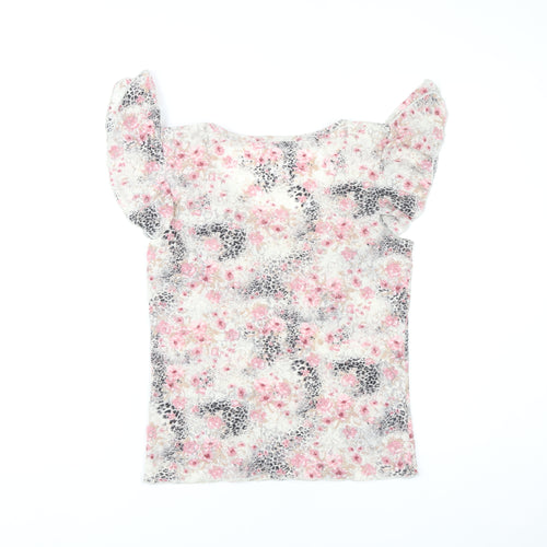 Marks and Spencer Women’s Multicoloured Floral Lace Blouse Size 14