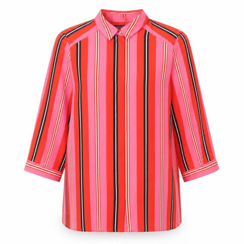 Dorothy Perkins Women’s Multicoloured Striped Button-Up Shirt Size 12