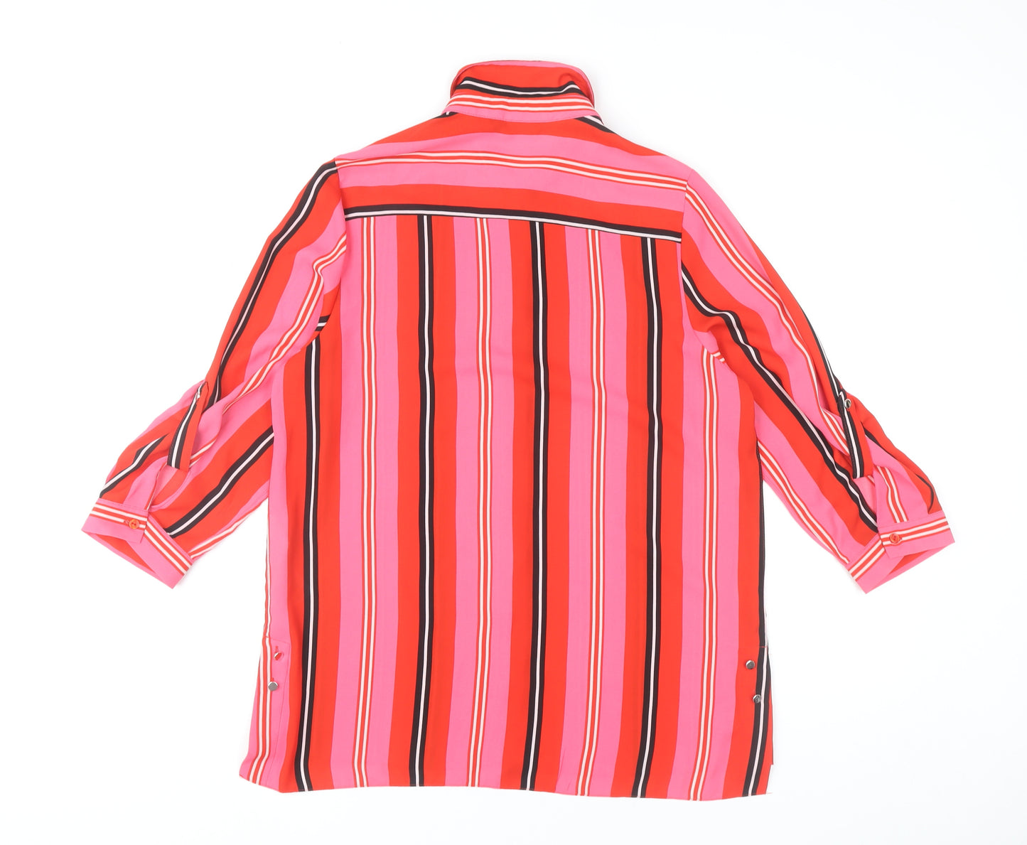 Dorothy Perkins Women’s Multicoloured Striped Button-Up Shirt Size 12