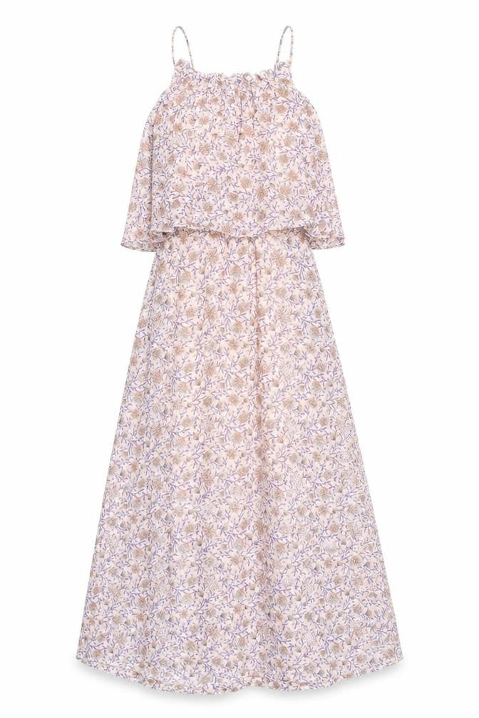 H&M Women’s Multicoloured Floral Halter Maxi Dress Size 8