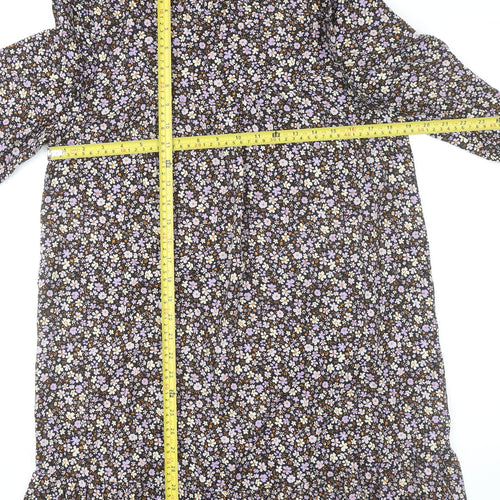 New Look Women’s Multicoloured Floral Shift Dress UK 10