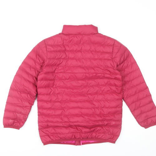 Hdj Kids Girls Pink 9-10 Years Puffer Jacket Lightweight Down Coat
