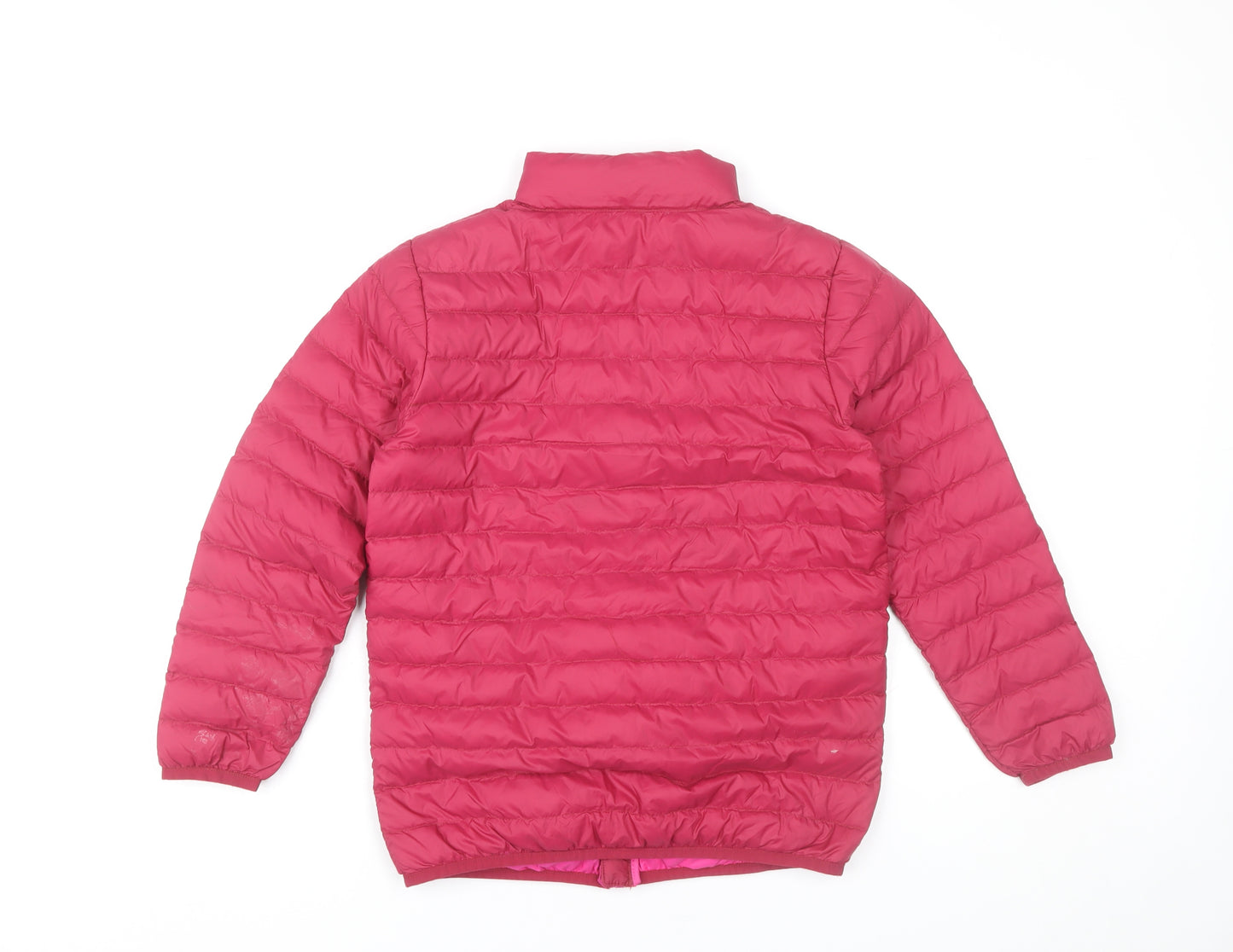 Hdj Kids Girls Pink 9-10 Years Puffer Jacket Lightweight Down Coat