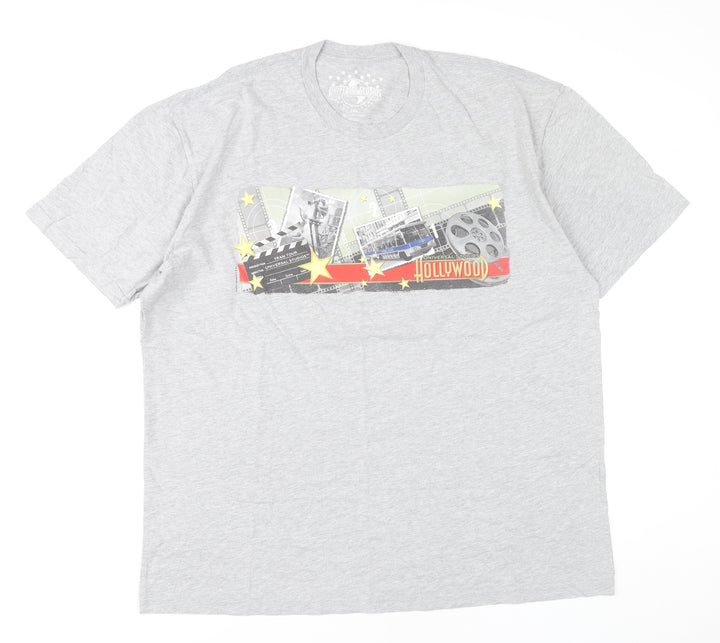 Universal Studios Men’s Grey 2XL Movie Graphic Short Sleeve T-Shirt