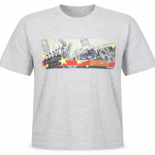 Universal Studios Men’s Grey 2XL Movie Graphic Short Sleeve T-Shirt
