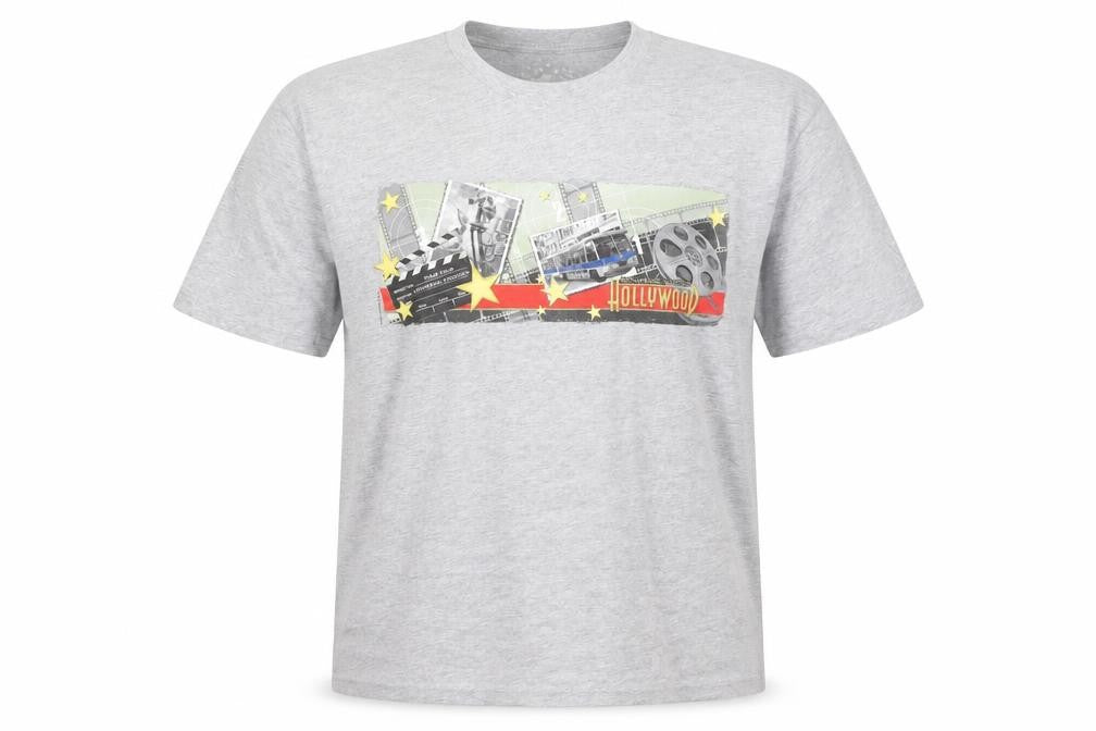 Universal Studios Men’s Grey 2XL Movie Graphic Short Sleeve T-Shirt