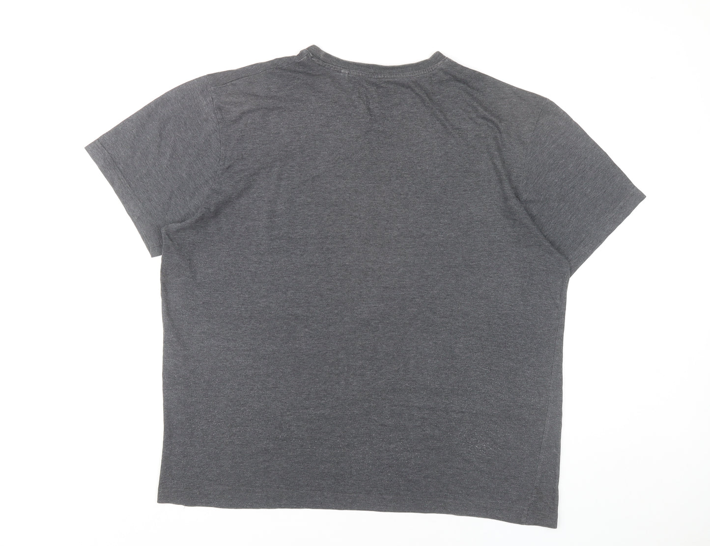 The Rolling Stones Men's Grey Graphic Band T-Shirt L
