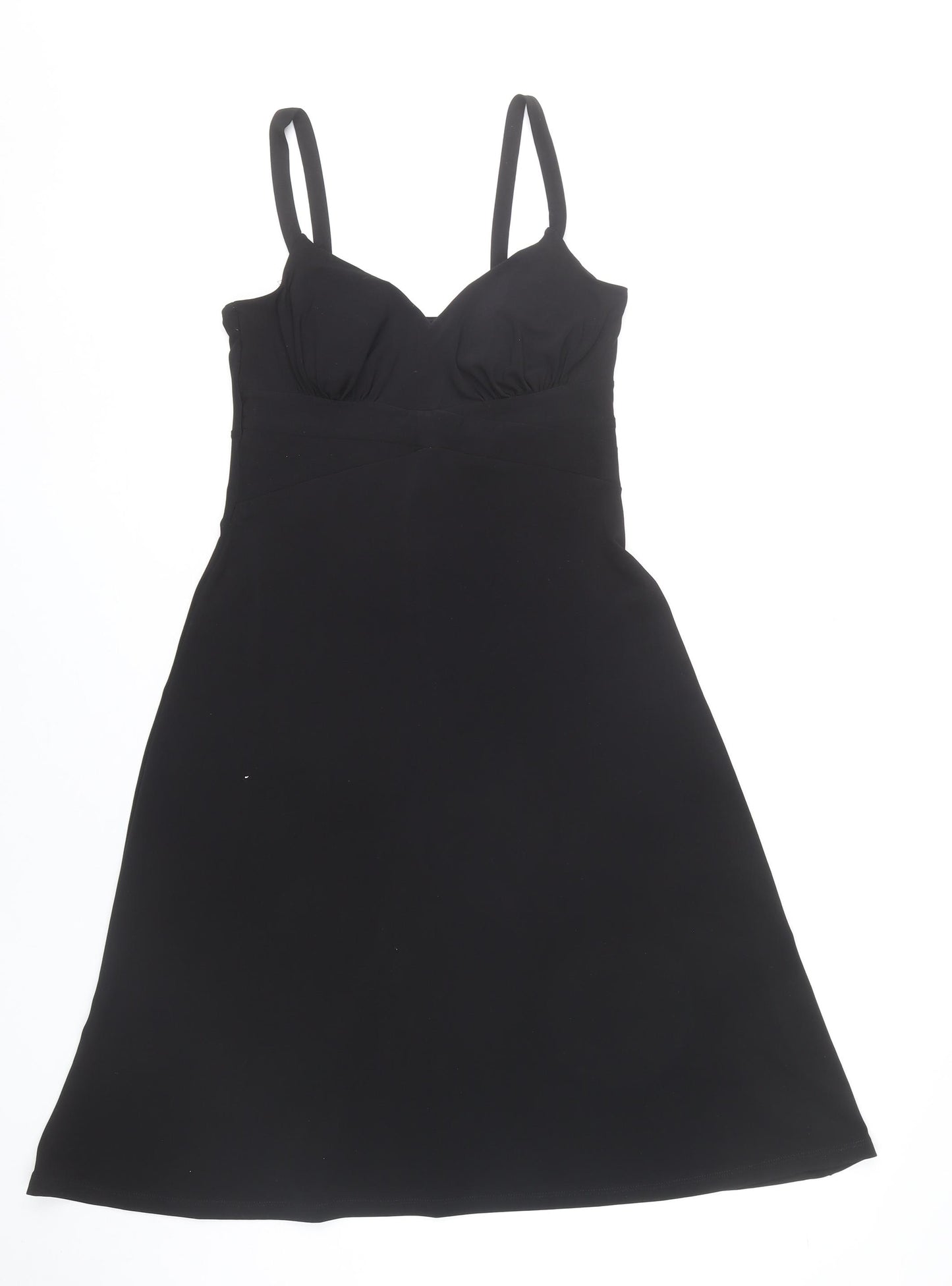Star by Julien Macdonald Womens Black Size 10 A-Line Cocktail Dress