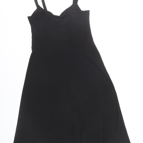 Star by Julien Macdonald Womens Black Size 10 A-Line Cocktail Dress