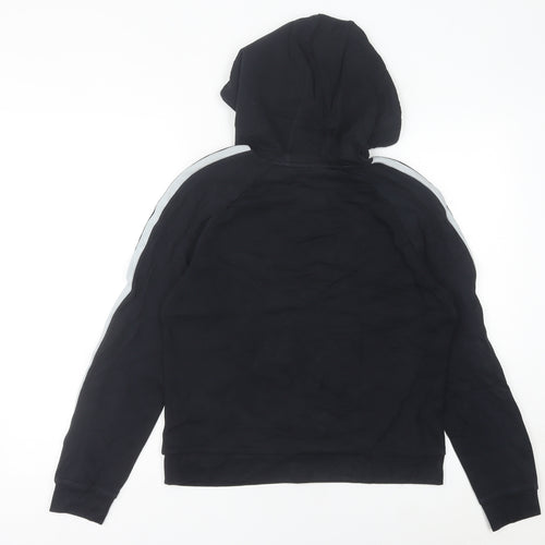 Fila Women’s Black Hoodie UK 10 Pullover Regular Fit Sportswear