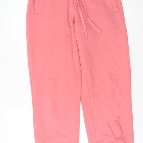 The Couture Club Womens Pink Jogger Sweatpants Size 8 Regular Fit