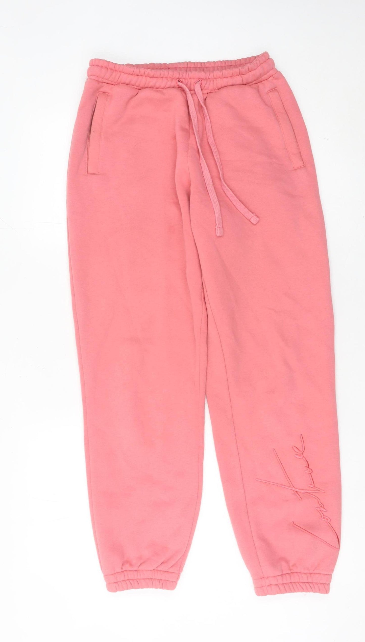 The Couture Club Womens Pink Jogger Sweatpants Size 8 Regular Fit