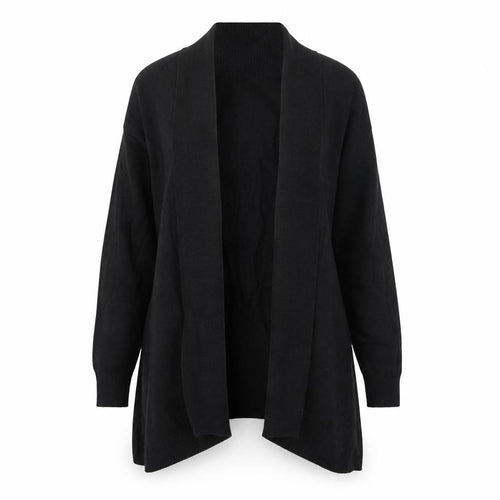 Mango Womens Black Cardigan Size 8 Regular Fit Knitwear