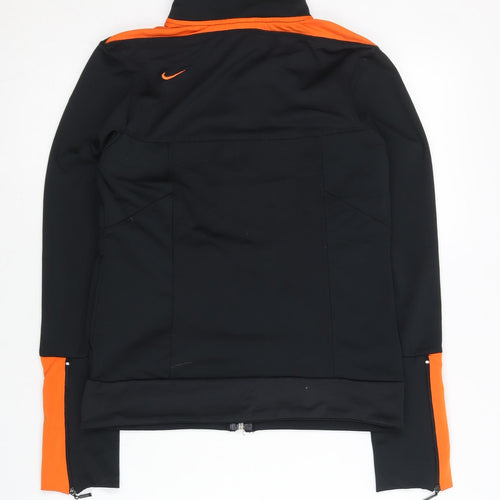 Nike Women’s Black Medium Track Jacket Full Zip Activewear