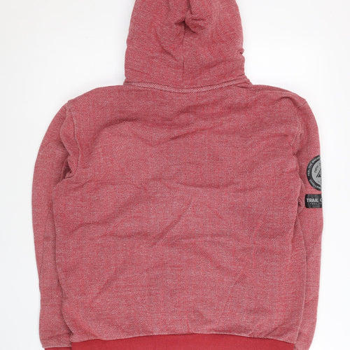 New Balance Womens Red Full Zip Hoodie M Lined Activewear