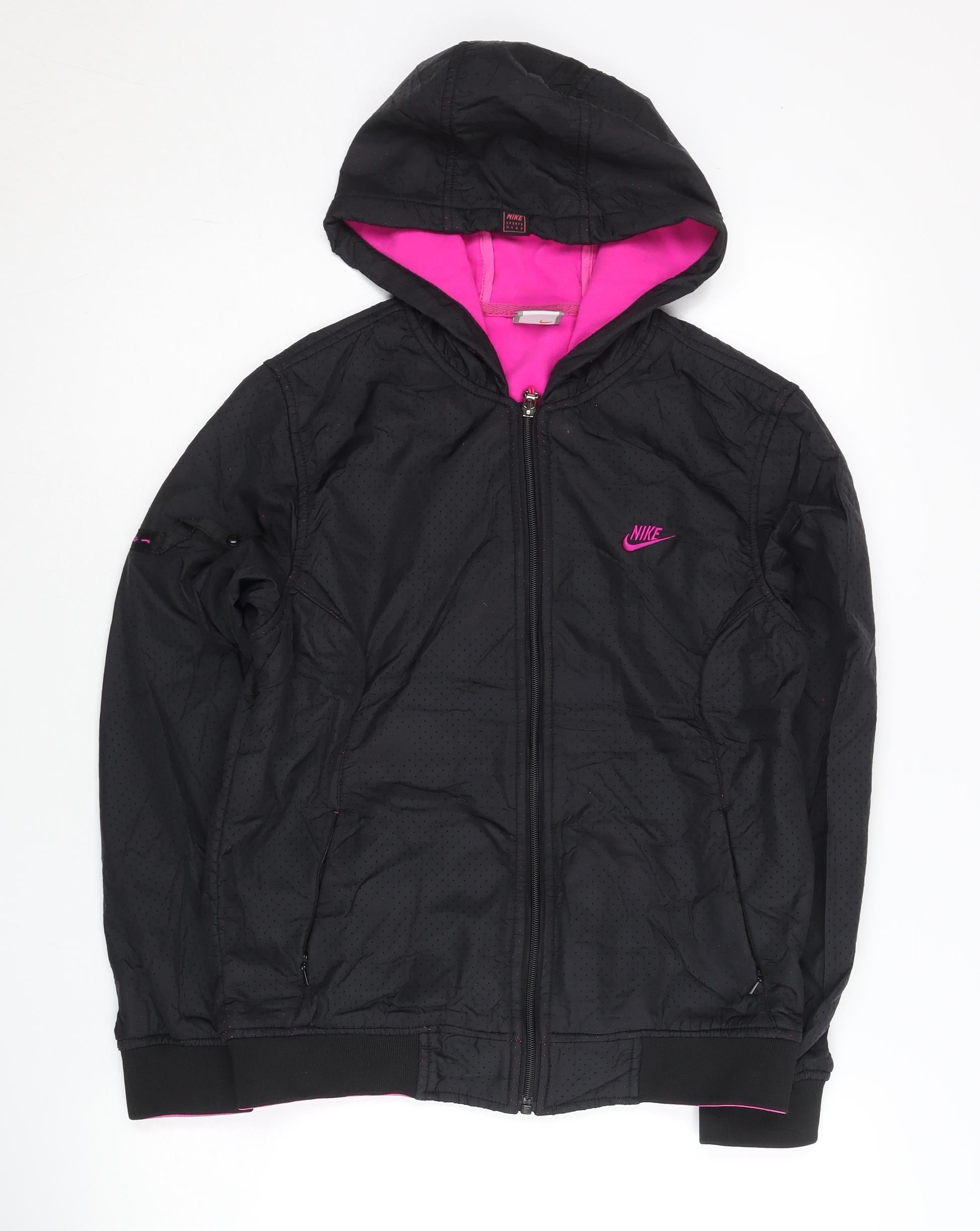 nike women's polyester jacket