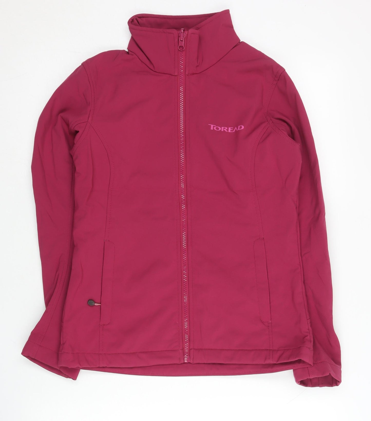 Toread Women’s Pink Softshell Jacket UK 8 Full Zip Outdoor Coat
