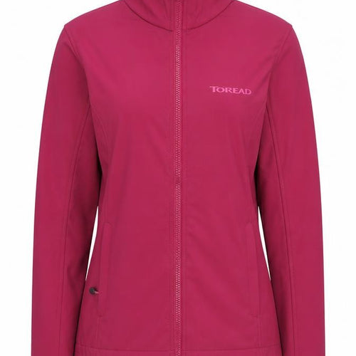Toread Women’s Pink Softshell Jacket UK 8 Full Zip Outdoor Coat