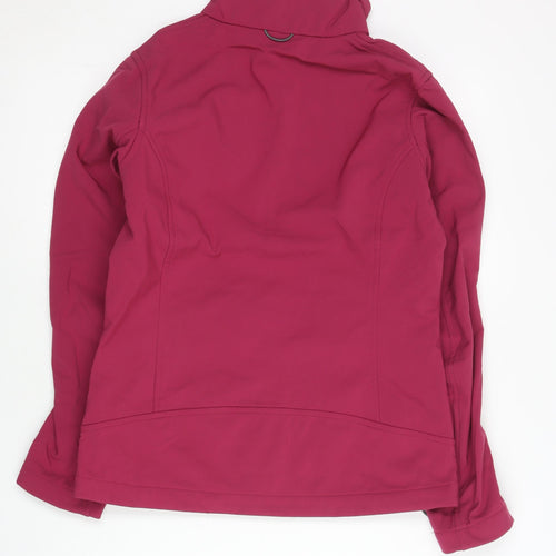 Toread Women’s Pink Softshell Jacket UK 8 Full Zip Outdoor Coat