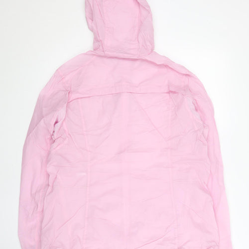 Toread Womens Pink Size 16 Lightweight Hooded Windbreaker Jacket