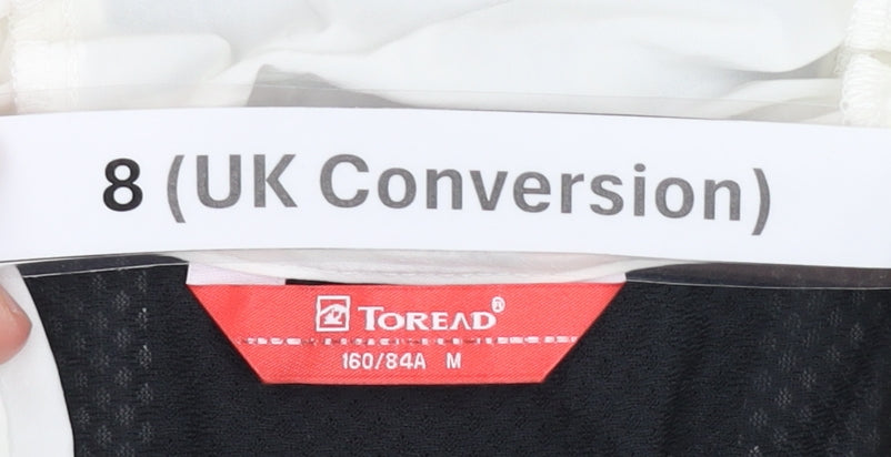 Toread Womens Ivory Windbreaker Jacket Size 8 Hooded Lightweight