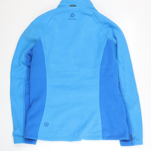 Kailas Women’s Blue Fleece Jacket Size 14 Full Zip Pockets Outdoor