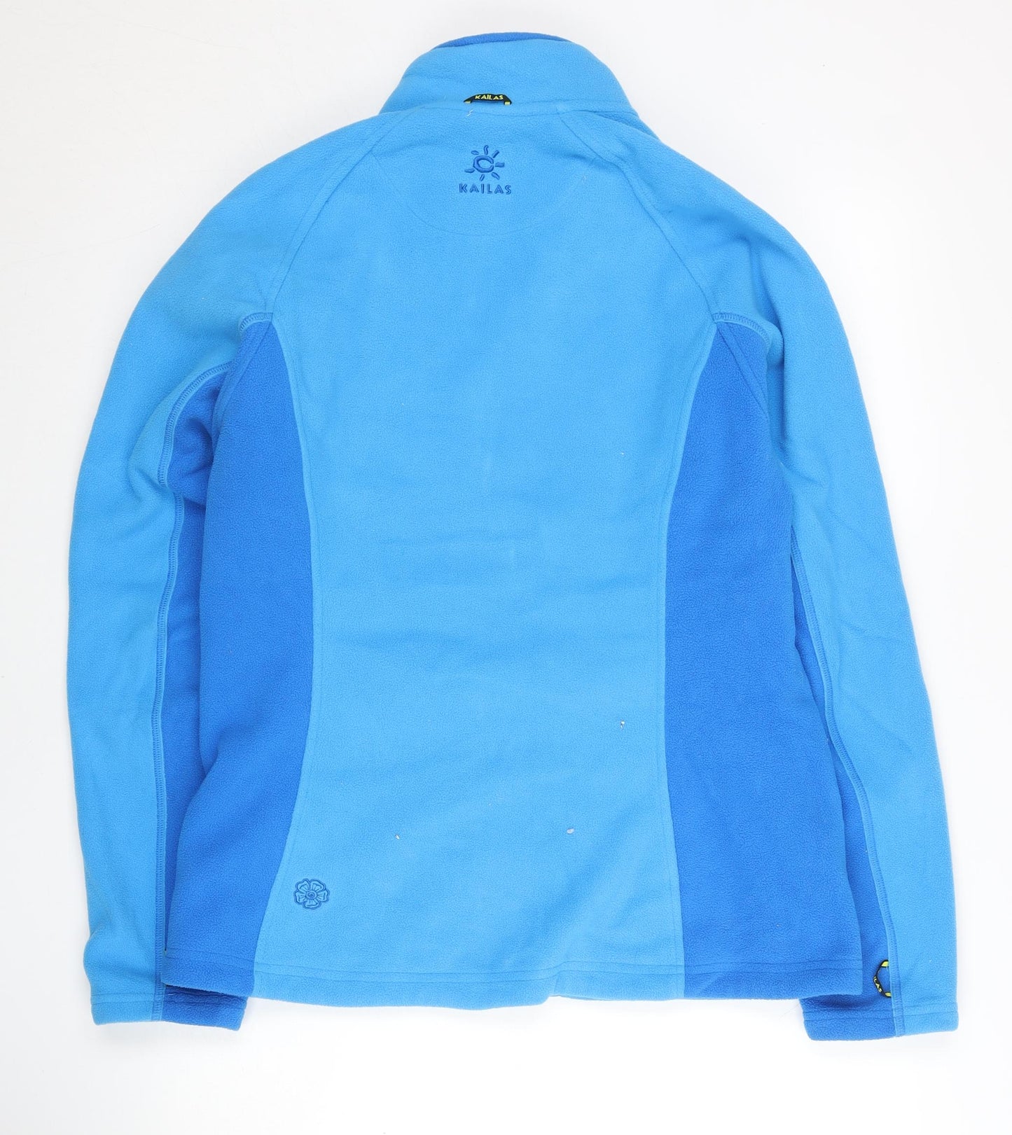 Kailas Women’s Blue Fleece Jacket Size 14 Full Zip Pockets Outdoor