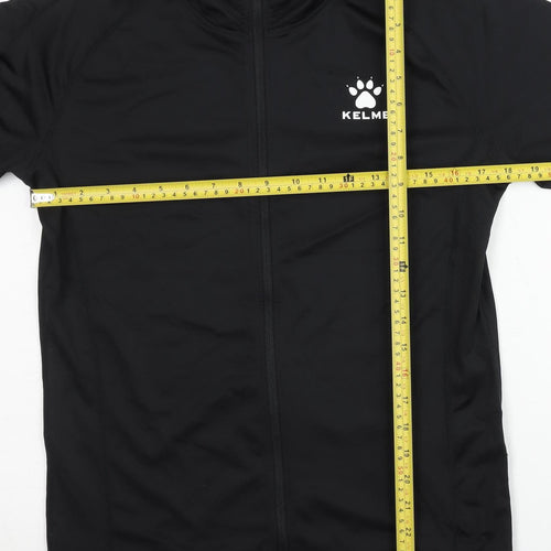 Kelme Womens Black L Track Jacket Lightweight Hooded Sportswear