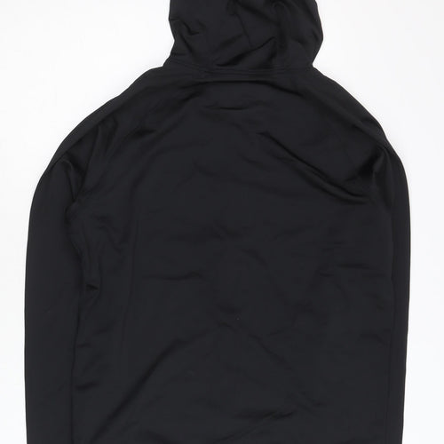 Kelme Womens Black L Track Jacket Lightweight Hooded Sportswear