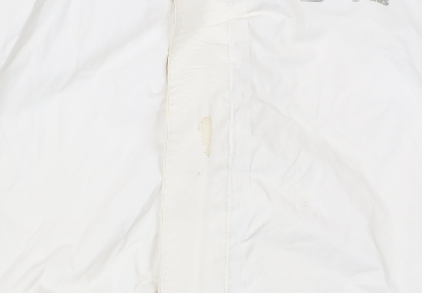 Berghaus Womens White Waterproof Rain Jacket Size 12 Hooded Outdoor Coat