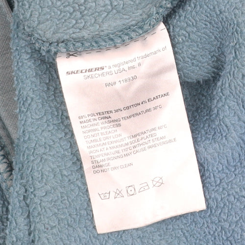 Skechers Women’s Blue Activewear Full Zip Jacket Size M